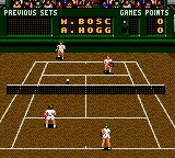 Pete Sampras Tennis (Europe) In game screenshot